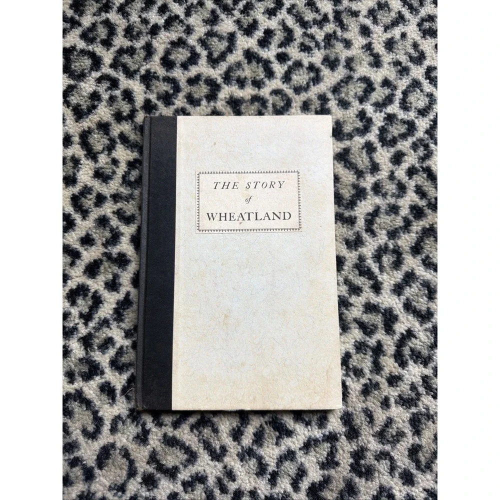 The Story Of Wheatland (home Pres Buchanan) Philip Shriver Klein 1936 - 756/1000